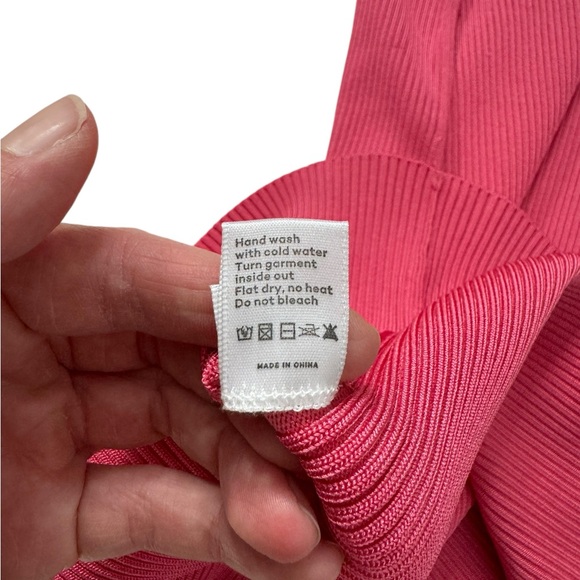 Cult Gaia | Serita Knit Dress in Blossom Pink Small - Picture 12 of 12